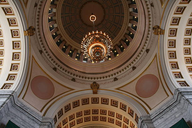 istock Ceiling of Capital Building 92267895