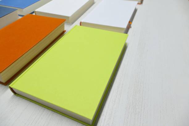 istock Colorful books with blank titles from above 922683958