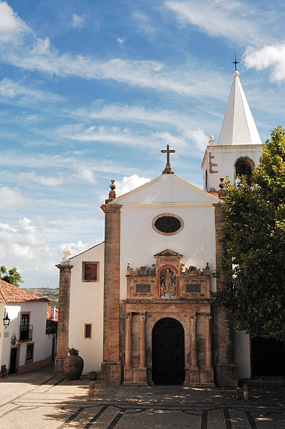 istock church of Obidos 92268497