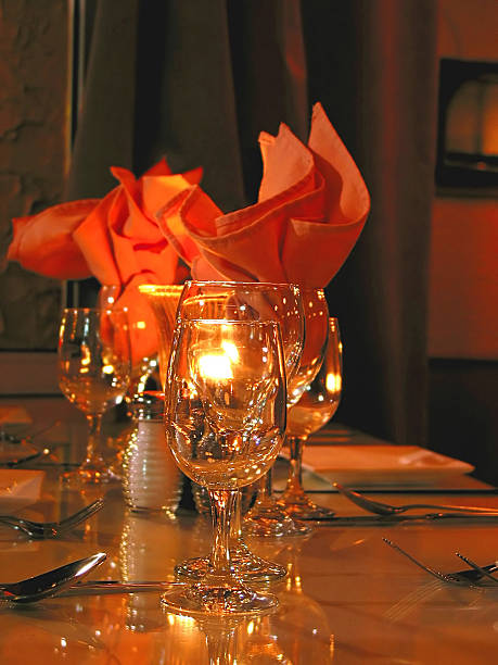 Dinner table setting