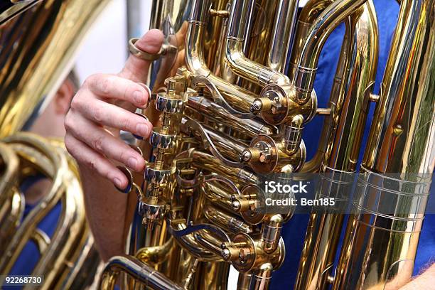 Tuba Player - zdjęcia stockowe i więcej obrazów Blues - Blues, Brass Band, Dmuchać