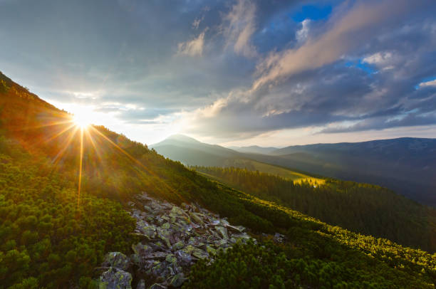 istock Summer Carpathian mountain, Ukraine 922687538