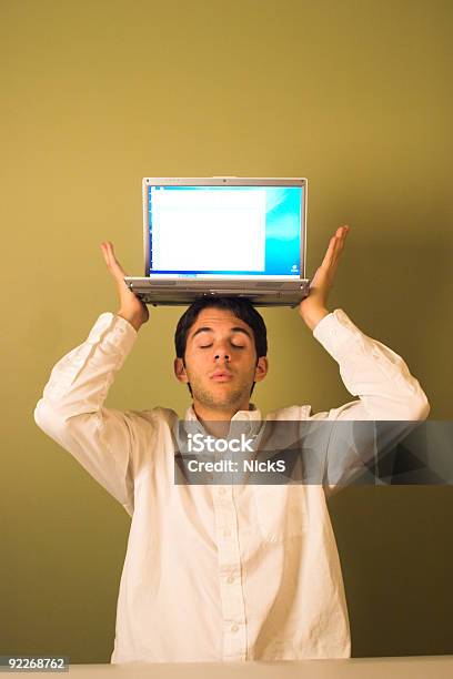 Technical Thinking Stock Photo - Download Image Now - Humor, Adult, Business