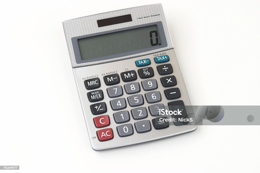 Calculadora - Foto de stock de Botón pulsador libre de derechos