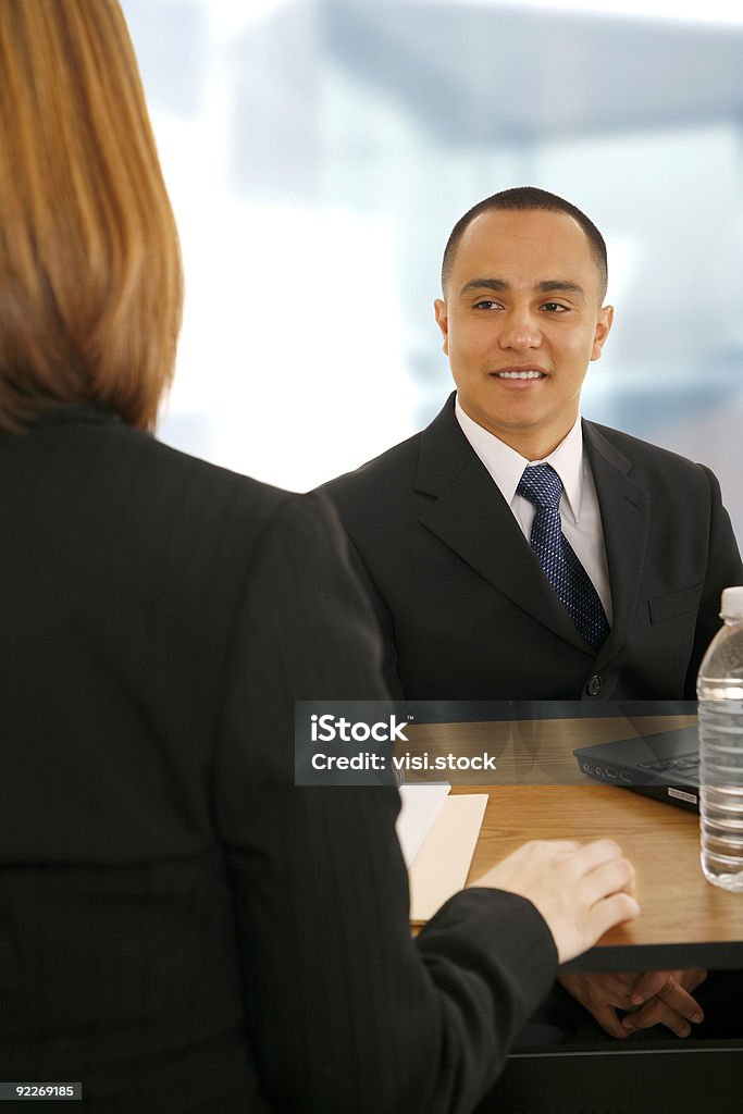 Equipo de negocios en reunión - Foto de stock de Adulto libre de derechos