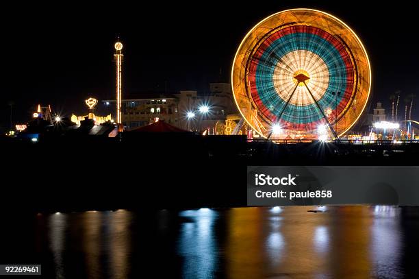 Foto de Rodagigante Reflexo e mais fotos de stock de Feira agrícola - Feira agrícola, Del Mar, Parque de diversões - Evento de entretenimento