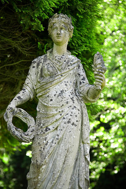 Old Bust on a Building