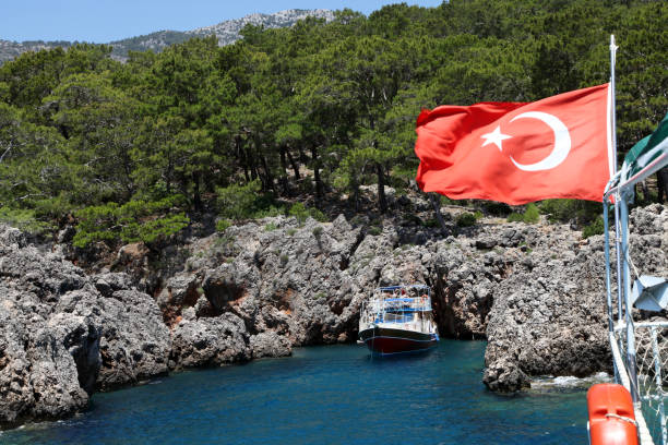 istock Boat trip in Adrasan Bay 922699910