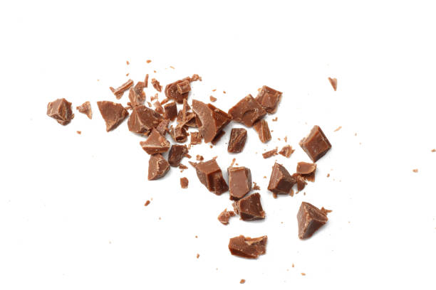 istock milk chocolate shavings isolated on white background top view 922700460