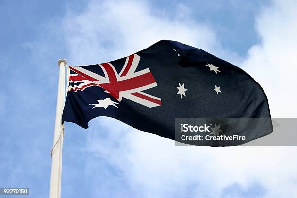 Flaga Australii - zdjęcia stockowe i więcej obrazów Australia - Australia, Bez ludzi, Biały
