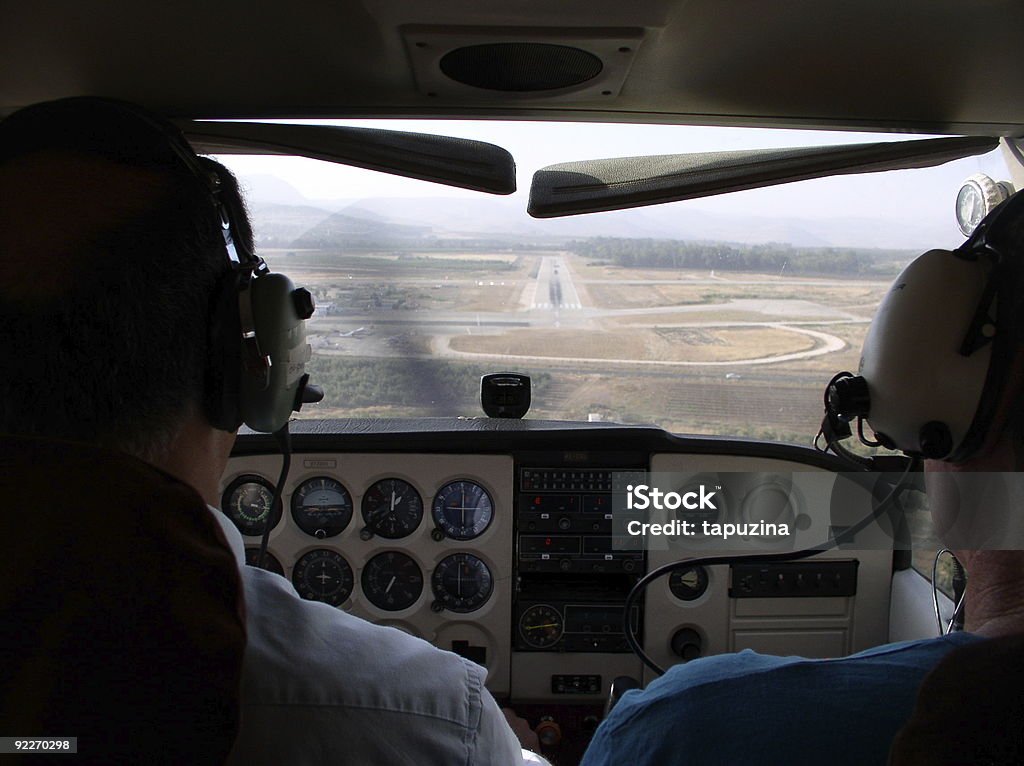 Pilotos de Avião - Royalty-free Escola de Aviação Foto de stock