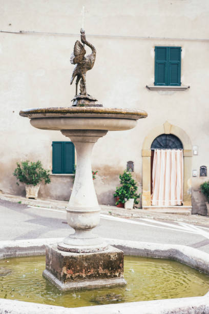 town of castiglione del lago in umbria