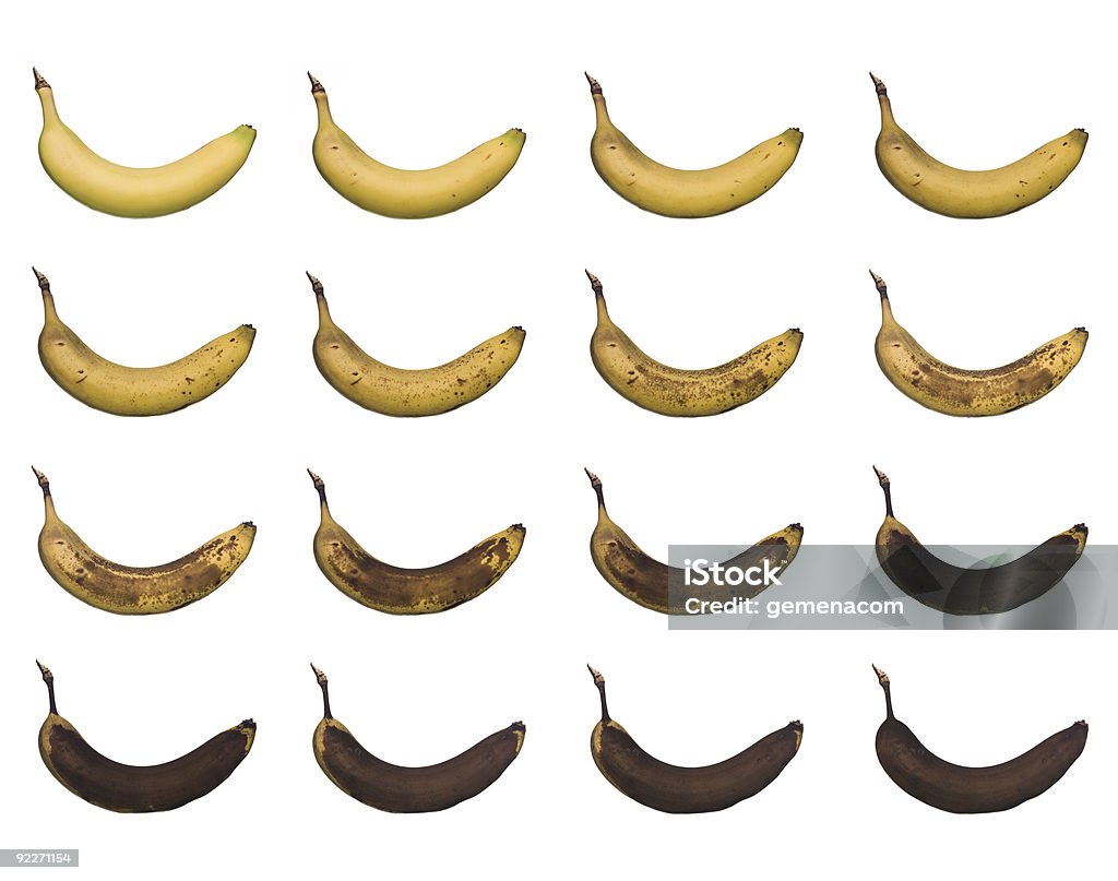 Banana in Bearbeitung - Lizenzfrei Banane Stock-Foto