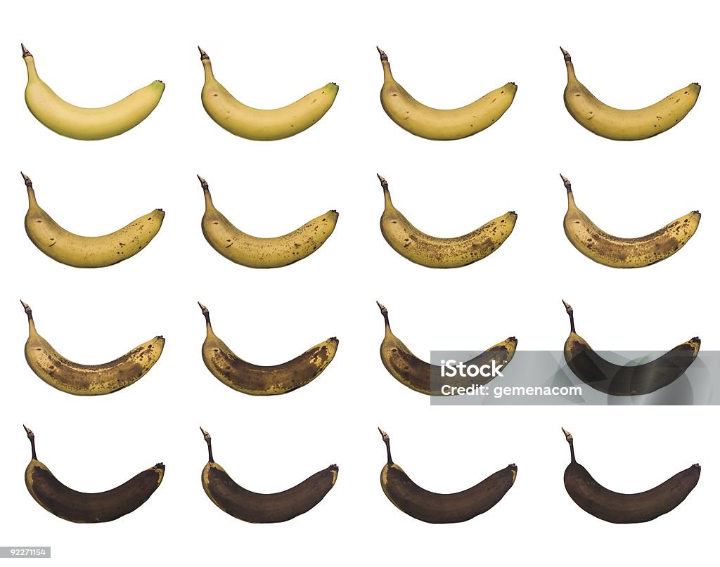 Banane en cours - Photo de Banane - Fruit exotique libre de droits