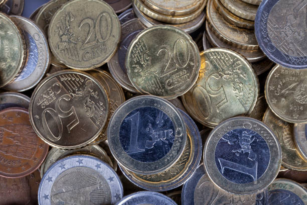 istock A pile of euro coins of different values 922713446