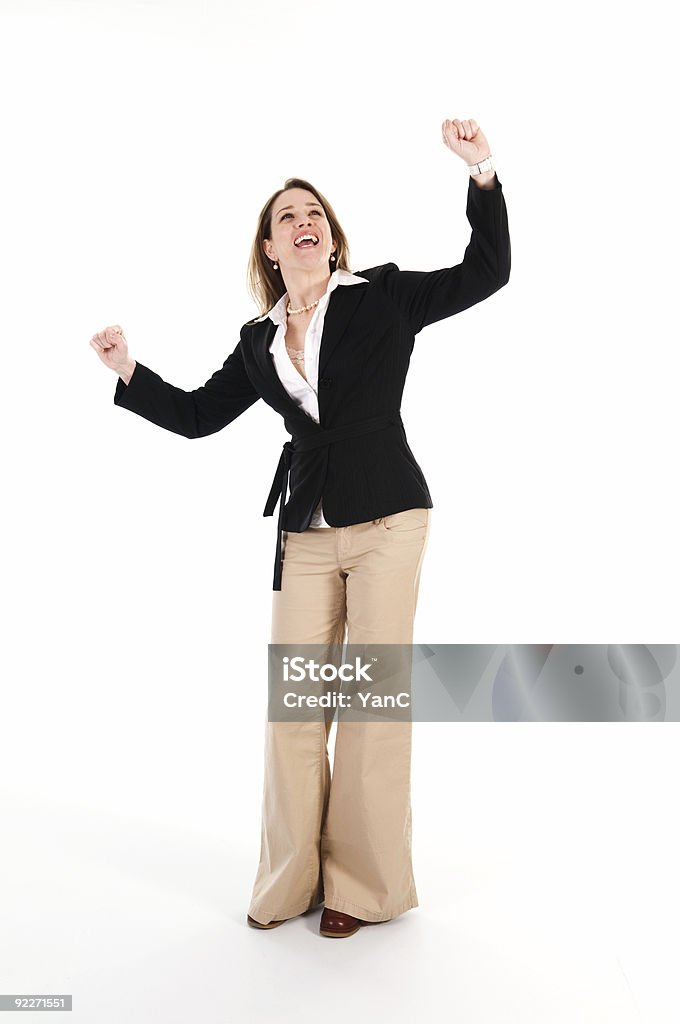Mujer feliz - Foto de stock de Adulto libre de derechos