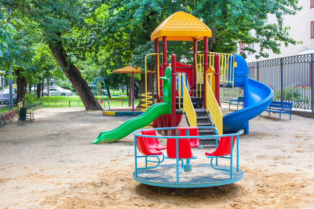 istock playground of kindergarten 922715558