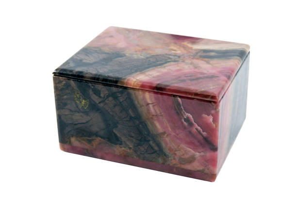 istock casket made of rhodonite isolated 922716734
