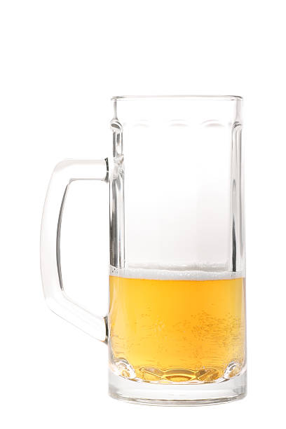 Tall glass full of beer, half full and empty Stock Vector by ©klyaksun  447289876