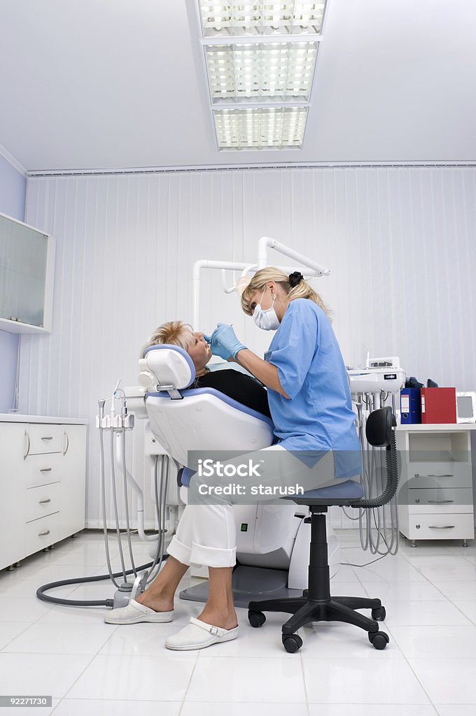 歯科医のオフィス - 2人のロイヤリティフリーストックフォト
