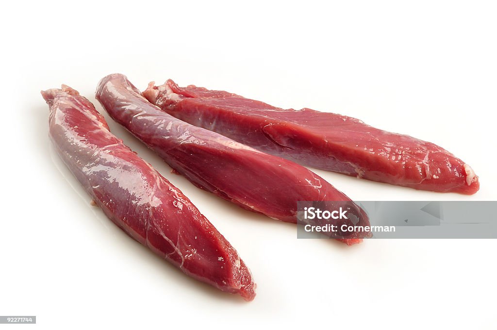 Ягненка filets с белом фоне - Стоковые фото Баранина - мясо роялти-фри