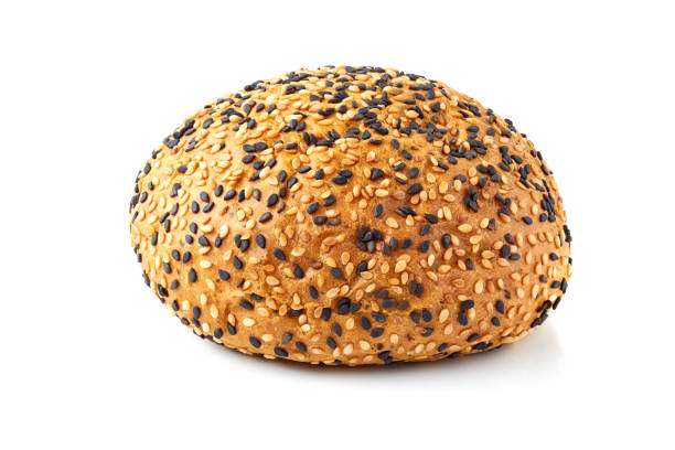 istock Bun for hamburgers on white 922719066