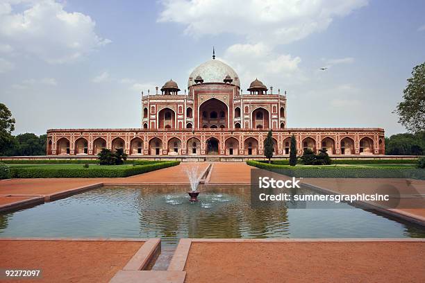 Photo libre de droit de La Tombe De Humayun En Inde banque d'images et plus d'images libres de droit de Architecture - Architecture, Asie, Capitales internationales