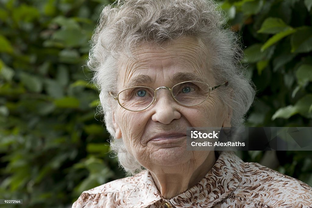 Anziani donna - Foto stock royalty-free di Adulto