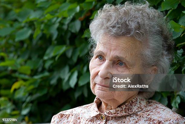 Elderly Woman Stock Photo - Download Image Now - 80-89 Years, Adult, Adults Only