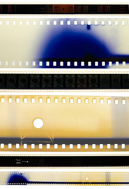 SMPTE Film Strips stock photo
