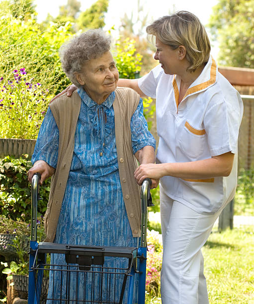 istock Senior woman outdoors 92272305