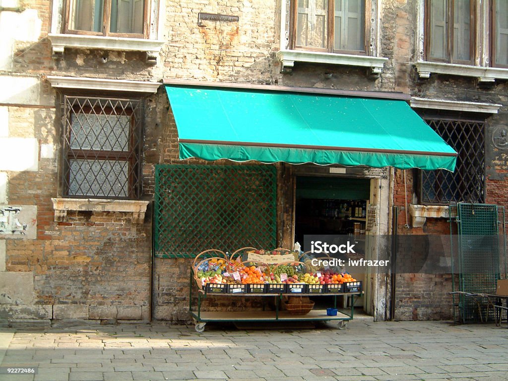 Venezian Obst shop - Lizenzfrei Venedig Stock-Foto