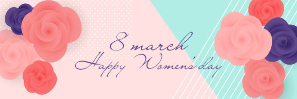 illustrazioni stock, clip art, cartoni animati e icone di tendenza di 8 marzo madri donna giornata menta rosa - menta famiglia di piante