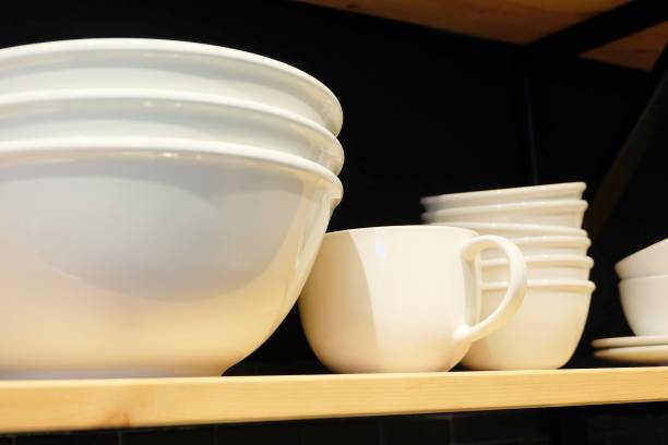 istock Set of Ceramic Bowls and Coffee Cups 922726746