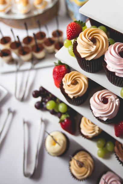 istock Tiered Display of Gourmet Cupcakes 922727948