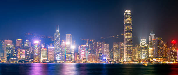 istock Panorama view of Hong kong downtown 922732972