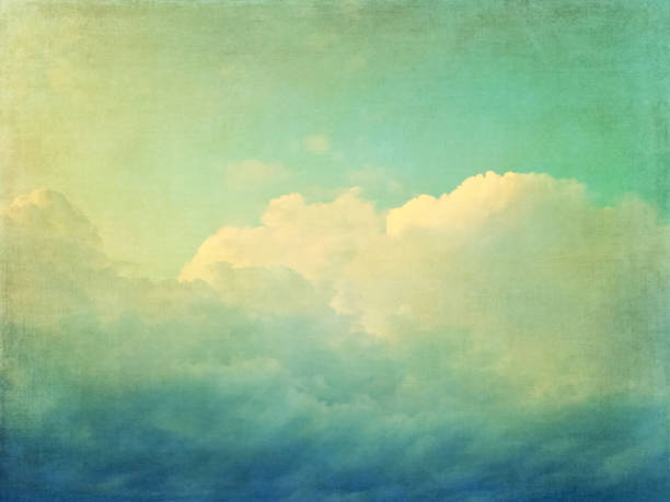 istock Vintage withered texture of sky and clouds 922735398