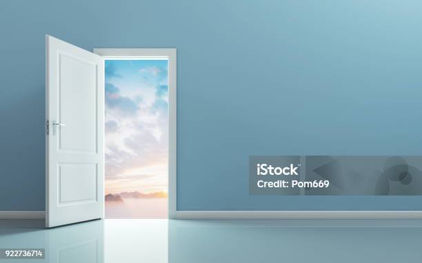 Open The Door Stock Photo - Download Image Now - Door, Open, Concepts