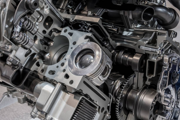 istock Cutaway of car powertrain 922737590