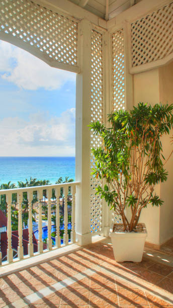 istock Caribbean vacation at a beautiful resort 922743250