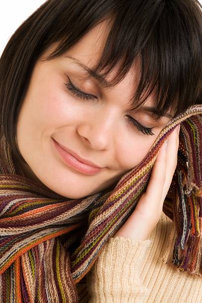 istock woman with scarf 92274490