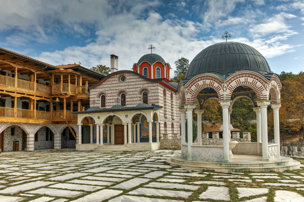 istock Tsarnogorski (Gigintsy) monastery St. Kozma and Damyan, Bulgaria 922751862