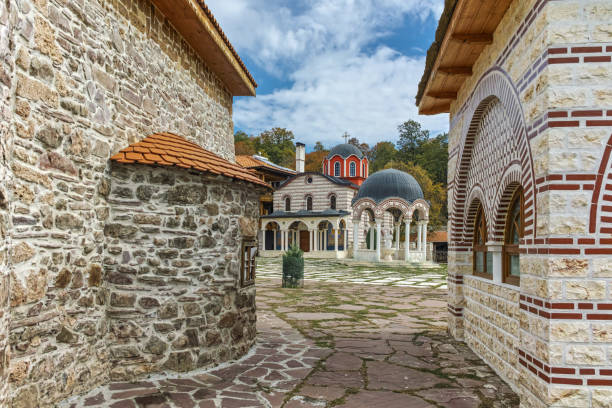 istock Tsarnogorski (Gigintsy) monastery St. Kozma and Damyan, Bulgaria 922751952