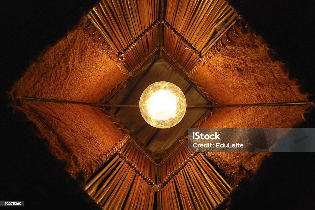 Lamp top view  Light Bulb Stock Photo