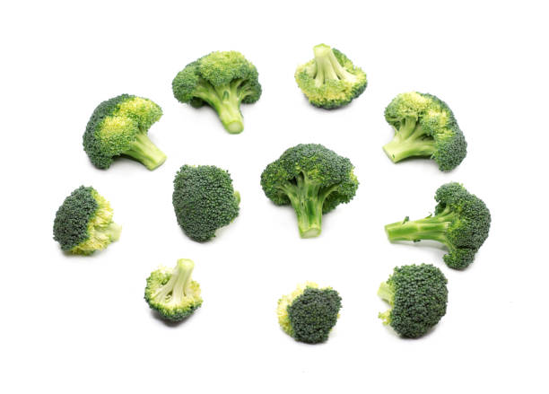 istock Ripe Broccoli Cabbage Isolated on White Background 922755474