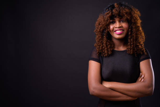 istock Young Beautiful African Woman 922755706