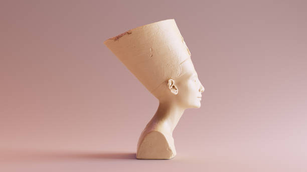 istock White Chocolate Bust of Nefertiti 922758248