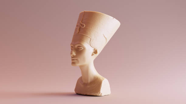 istock White Chocolate Bust of Nefertiti 922758438