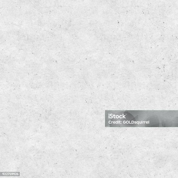 Seamless Modern Handmade Polluted Light Gray Handmade Paper With Visible Structure And Imperfections Stock Photo - Download Image Now