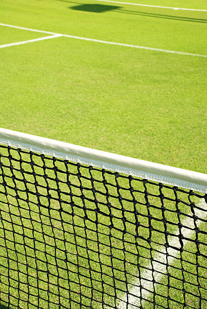 istock Grass Tennis Court 92276004